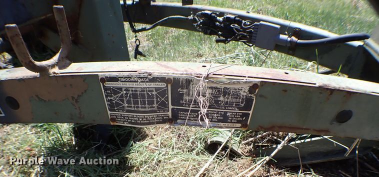 image for item KR9708 1991 Kasel  utility trailer