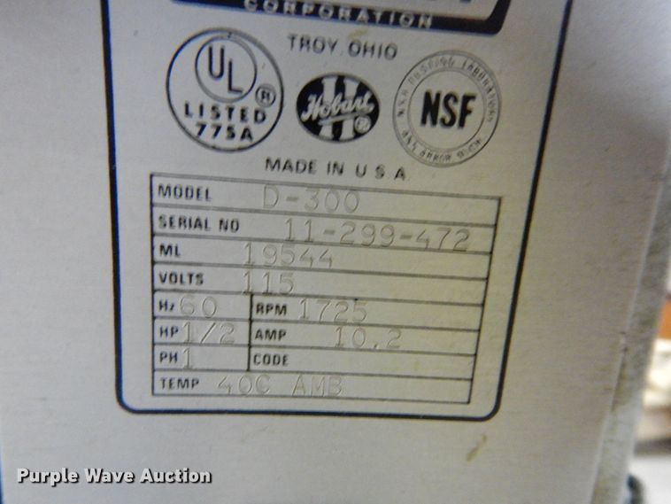 image for item KS9730 Hobart  mixer