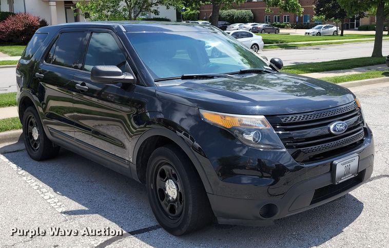 image for item KT9865 2014 Ford Explorer Police Interceptor  SUV