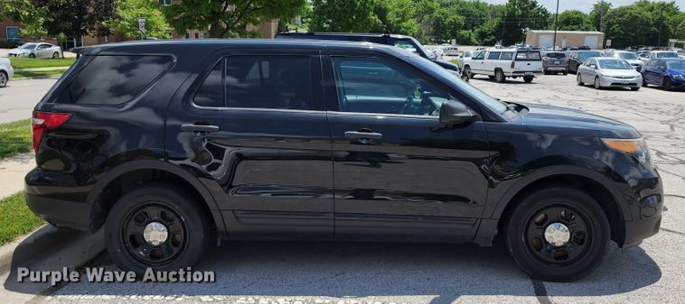 image for item KT9865 2014 Ford Explorer Police Interceptor  SUV