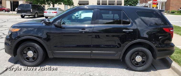 image for item KT9865 2014 Ford Explorer Police Interceptor  SUV
