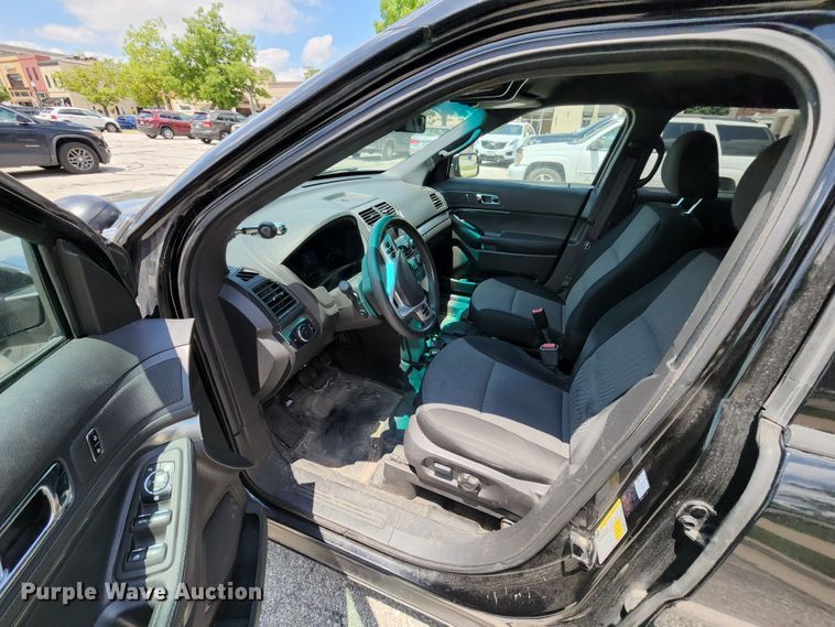 image for item KT9865 2014 Ford Explorer Police Interceptor  SUV