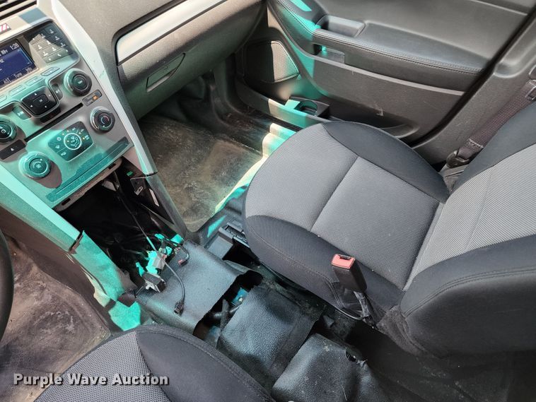 image for item KT9865 2014 Ford Explorer Police Interceptor  SUV