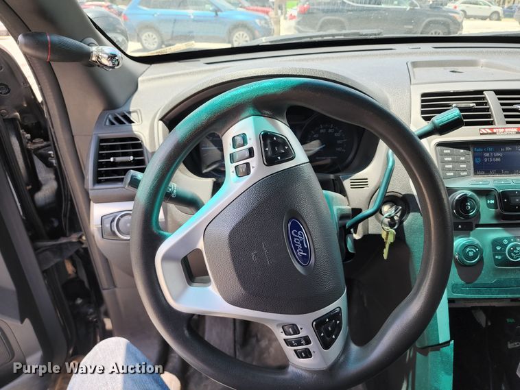 image for item KT9865 2014 Ford Explorer Police Interceptor  SUV