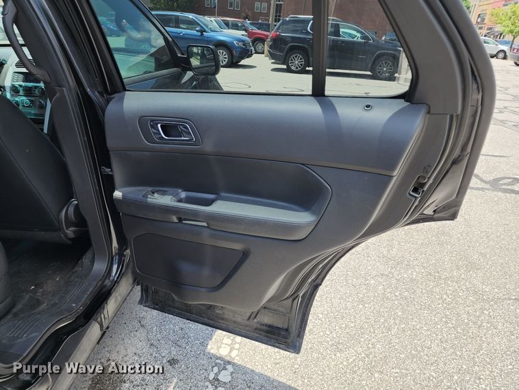 image for item KT9865 2014 Ford Explorer Police Interceptor  SUV