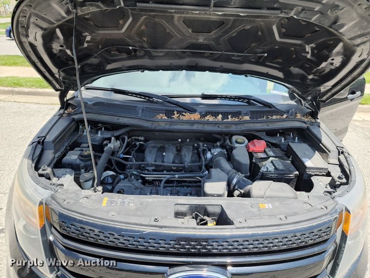 image for item KT9865 2014 Ford Explorer Police Interceptor  SUV