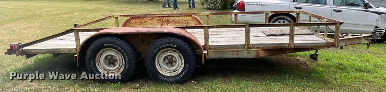 image for item LF9203 1993 Kodiak  utility trailer