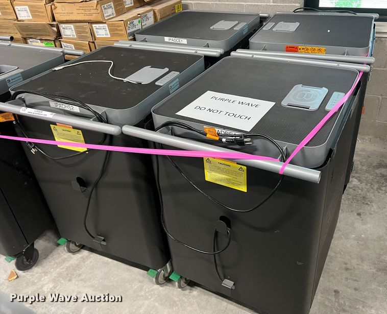 image for item LI9329 (5) Bretford charging carts