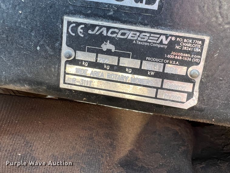 image for item LI9353 Jacobsen R-311T  lawn mower