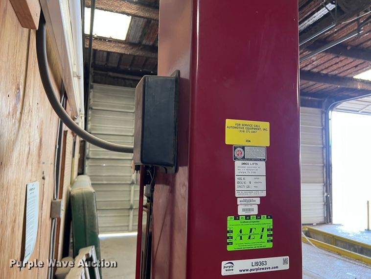 image for item LI9363 Ammco 82900F  two post automotive lift