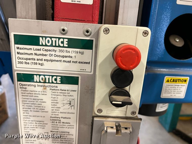 image for item LI9368 Genie AWP-20S  vertical lift