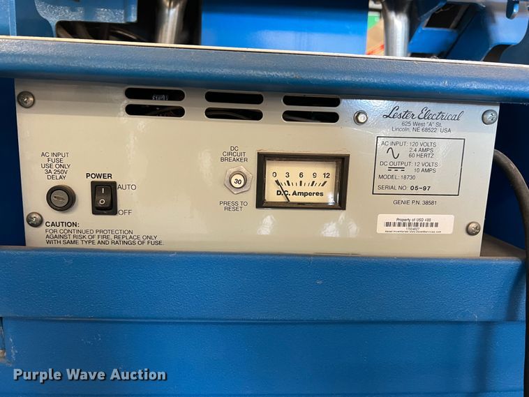 image for item LI9368 Genie AWP-20S  vertical lift