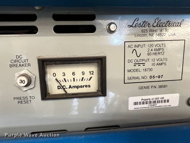 image for item LI9368 Genie AWP-20S  vertical lift