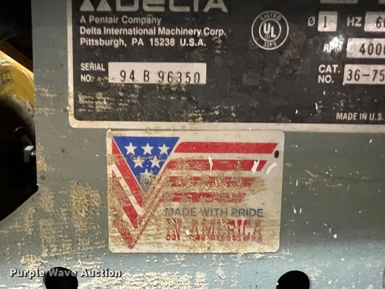 image for item LI9370 Delta  tilt arbor saw