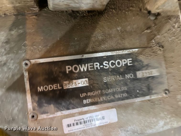image for item LI9373 Power-Scope B525-00  vertical lift