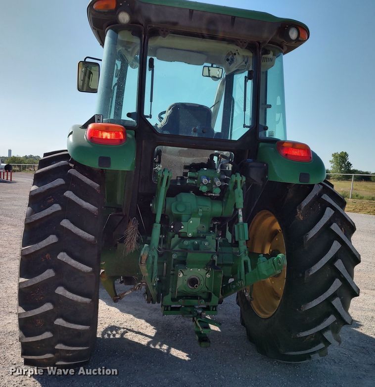 image for item LU9176 2012 John Deere 6100D  MFWD tractor