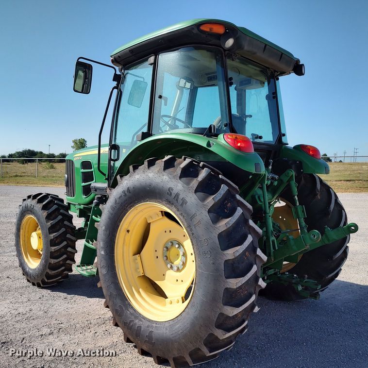 image for item LU9176 2012 John Deere 6100D  MFWD tractor