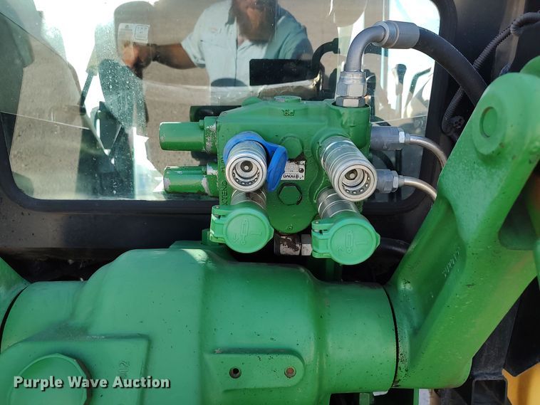 image for item LU9176 2012 John Deere 6100D  MFWD tractor