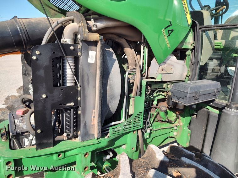 image for item LU9176 2012 John Deere 6100D  MFWD tractor