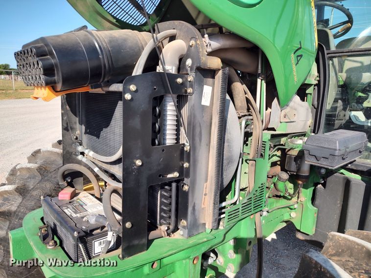 image for item LU9176 2012 John Deere 6100D  MFWD tractor