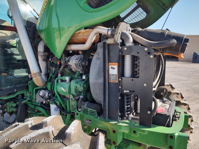 image for item LU9176 2012 John Deere 6100D  MFWD tractor
