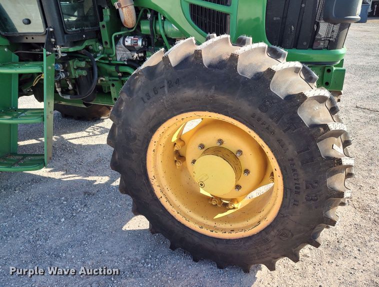 image for item LU9176 2012 John Deere 6100D  MFWD tractor