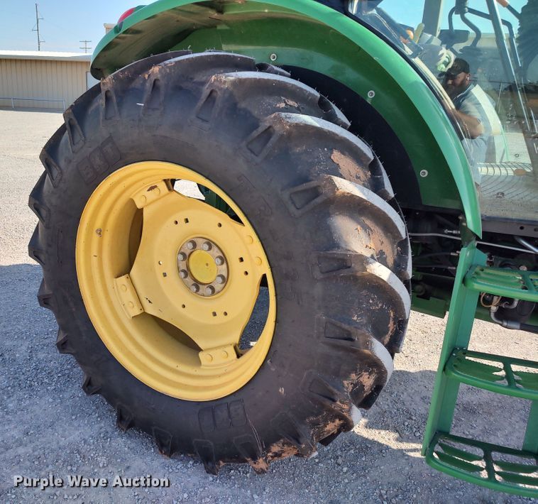 image for item LU9176 2012 John Deere 6100D  MFWD tractor