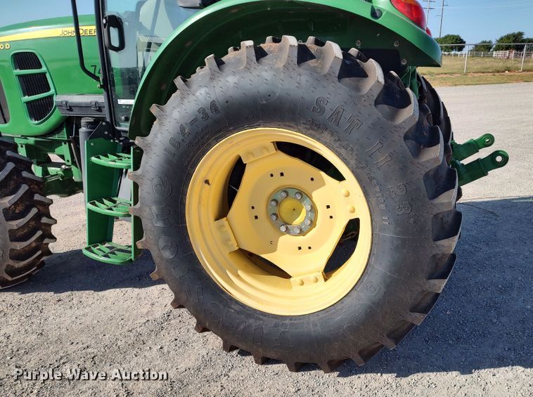 image for item LU9176 2012 John Deere 6100D  MFWD tractor