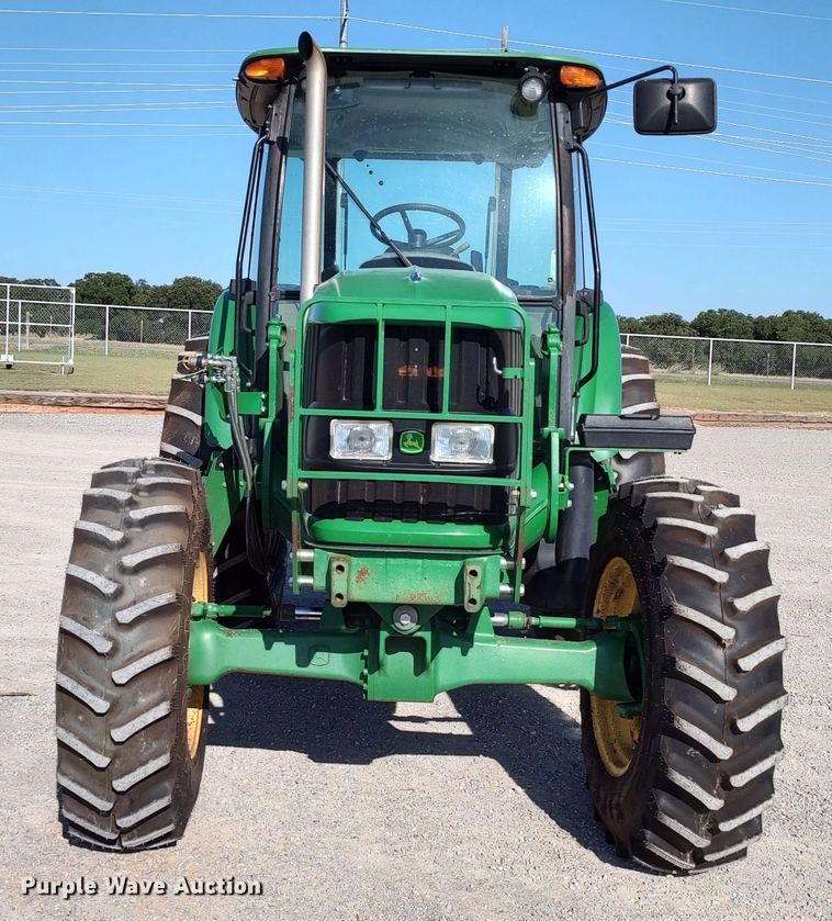 image for item LU9177 2012 John Deere 6100D  MFWD tractor