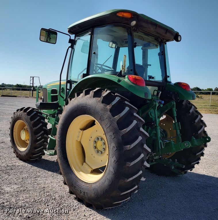 image for item LU9177 2012 John Deere 6100D  MFWD tractor