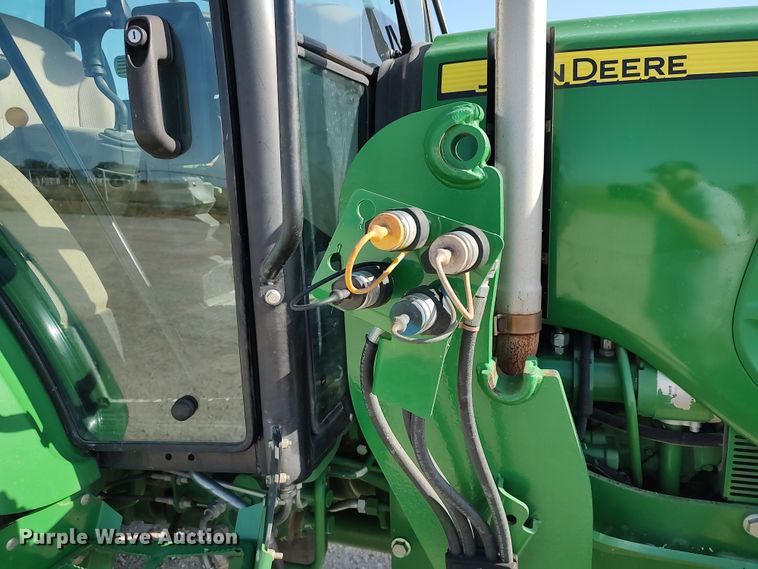 image for item LU9177 2012 John Deere 6100D  MFWD tractor