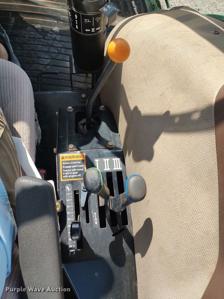 image for item LU9177 2012 John Deere 6100D  MFWD tractor