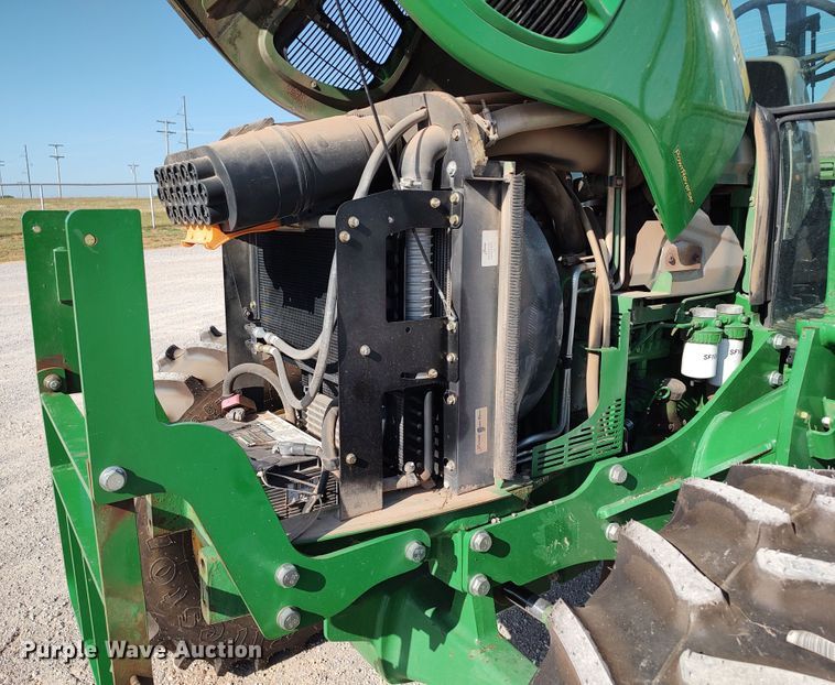 image for item LU9177 2012 John Deere 6100D  MFWD tractor