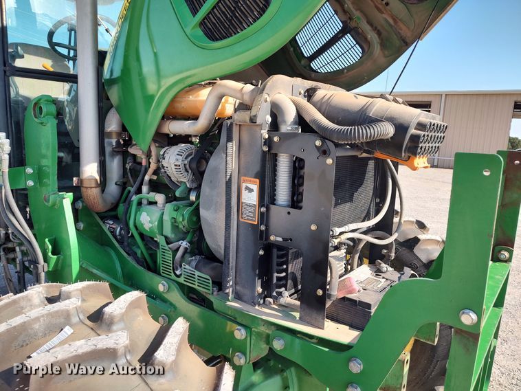 image for item LU9177 2012 John Deere 6100D  MFWD tractor