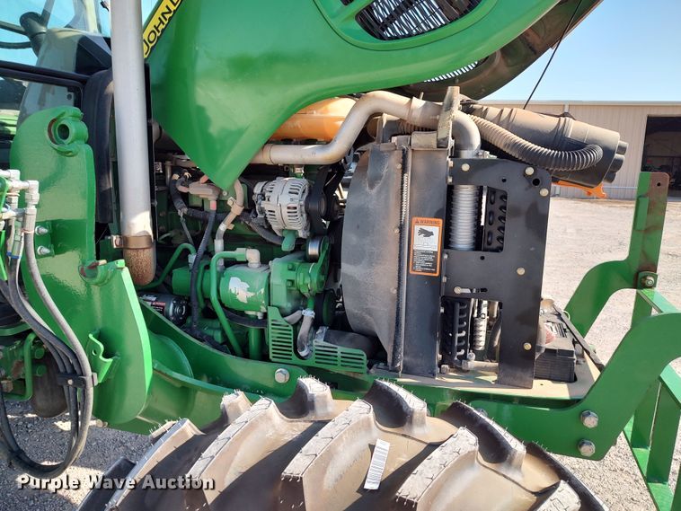 image for item LU9177 2012 John Deere 6100D  MFWD tractor