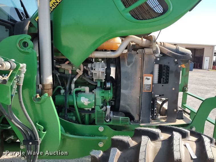 image for item LU9177 2012 John Deere 6100D  MFWD tractor