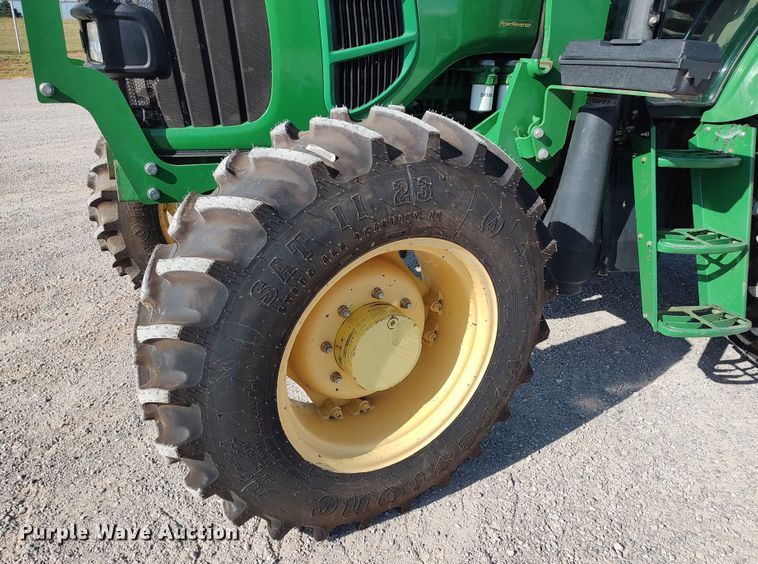 image for item LU9177 2012 John Deere 6100D  MFWD tractor