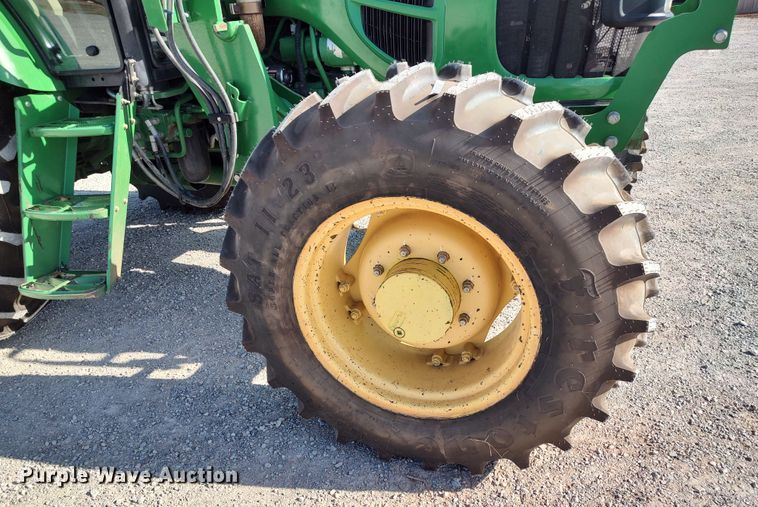 image for item LU9177 2012 John Deere 6100D  MFWD tractor