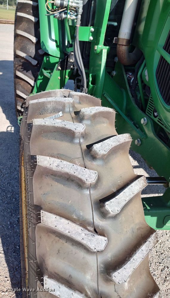 image for item LU9177 2012 John Deere 6100D  MFWD tractor