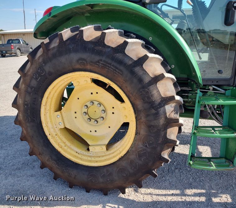 image for item LU9177 2012 John Deere 6100D  MFWD tractor