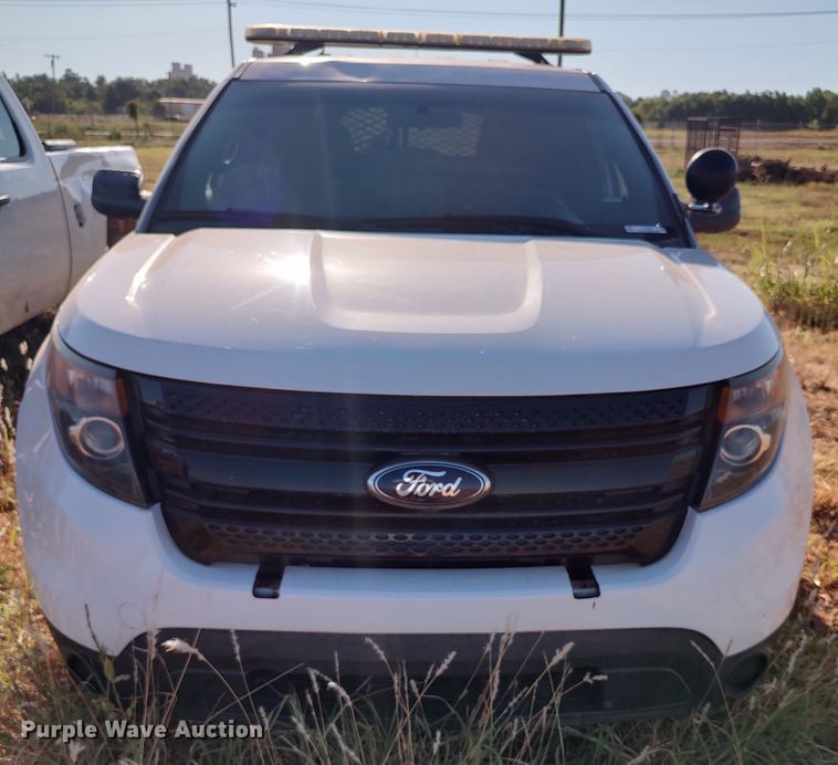 image for item LU9204 2014 Ford Explorer Police Interceptor  SUV