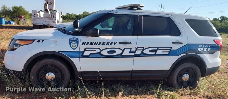 image for item LU9204 2014 Ford Explorer Police Interceptor  SUV