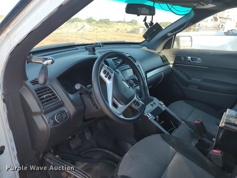 image for item LU9204 2014 Ford Explorer Police Interceptor  SUV