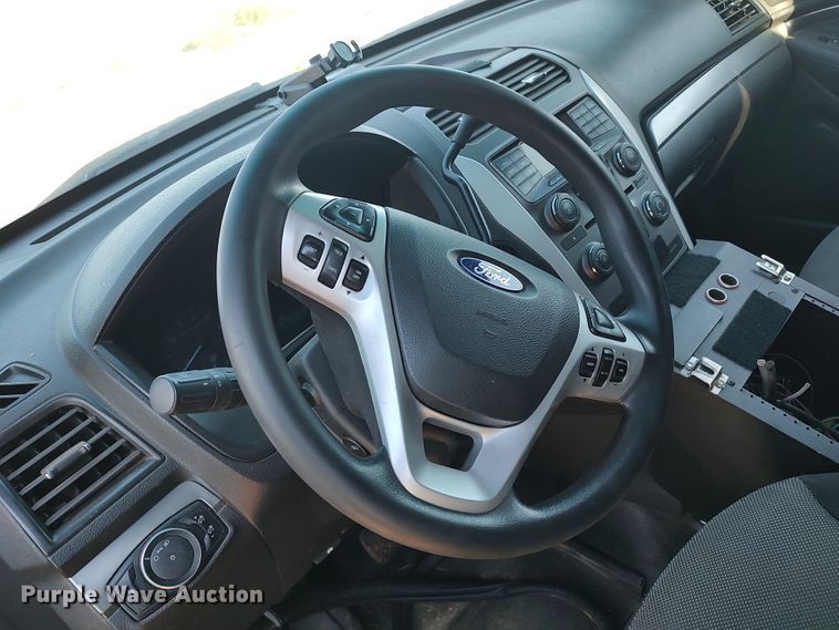 image for item LU9204 2014 Ford Explorer Police Interceptor  SUV
