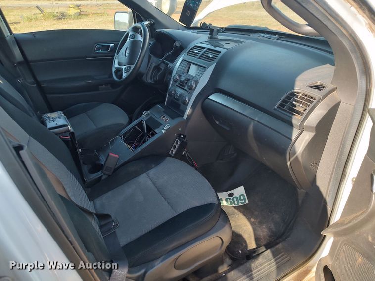 image for item LU9204 2014 Ford Explorer Police Interceptor  SUV
