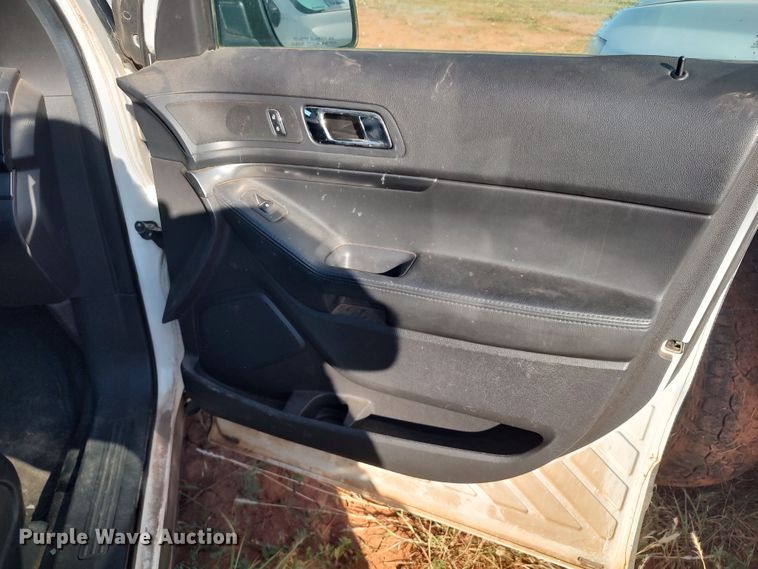 image for item LU9204 2014 Ford Explorer Police Interceptor  SUV