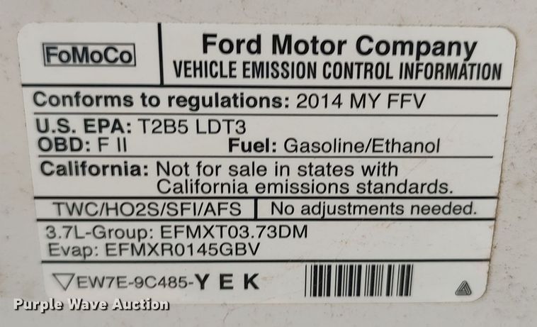 image for item LU9204 2014 Ford Explorer Police Interceptor  SUV