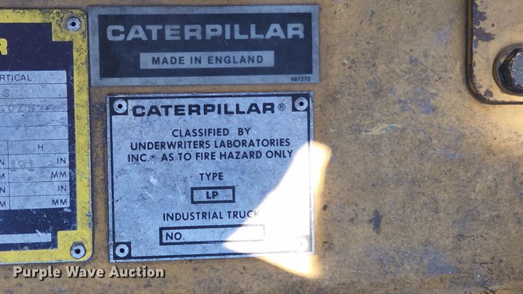 image for item MK9027 1989 Caterpillar T30D  forklift