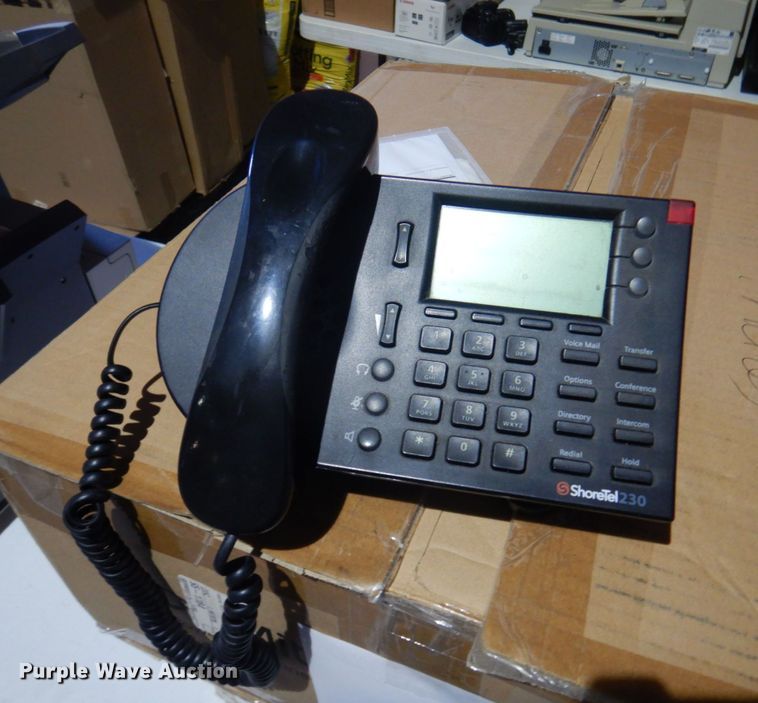 image for item MU9675 Shoretel 230  phone system