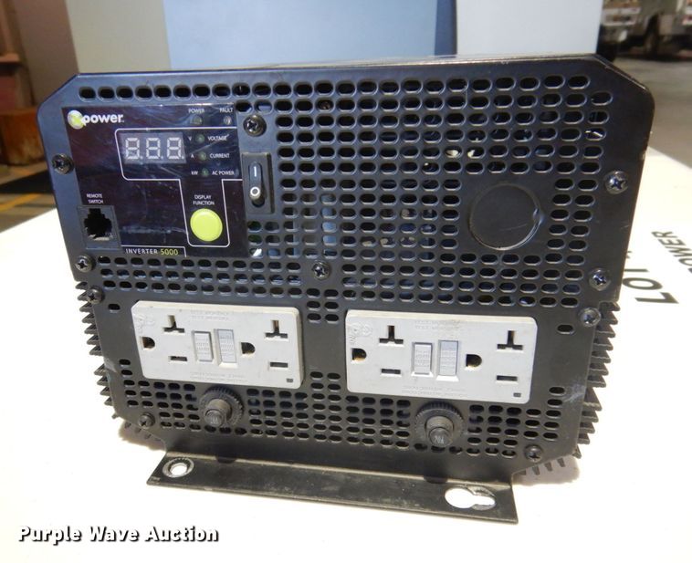 image for item MU9678 2012 Xantrex Xpower 5000  inverter